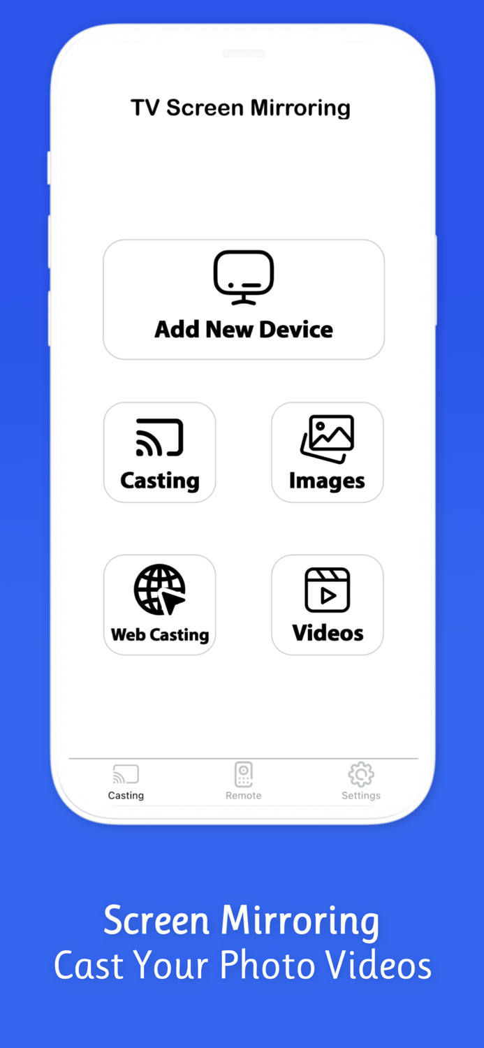 Screen mirroring for TV ™