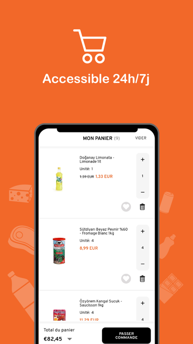 leylek: supermarché en ligne Screenshot