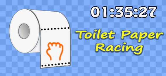 Toilet Paper Racingのおすすめ画像1