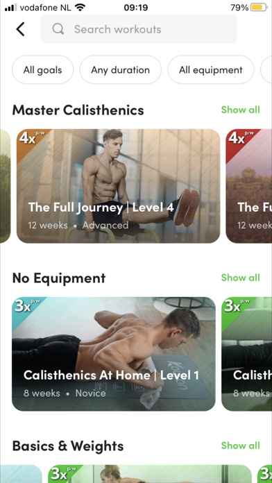 Calisthenics Family Screenshot