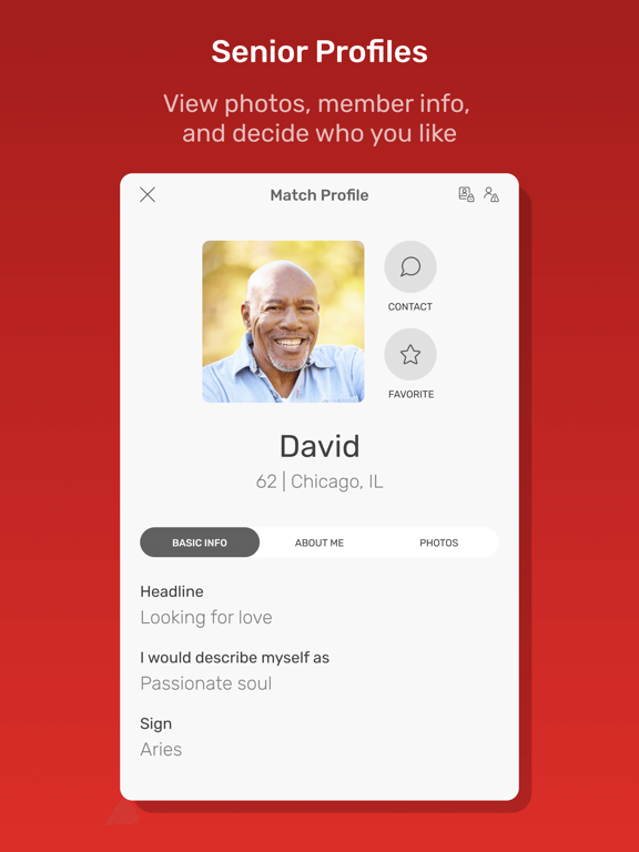 Dating for Seniors Appのおすすめ画像3