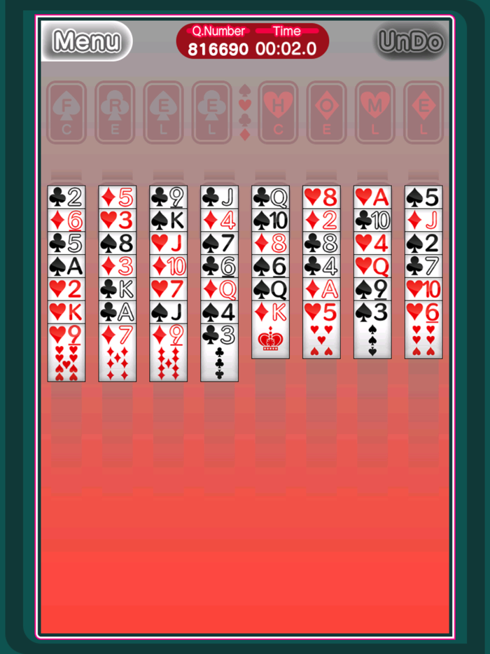 Basic Freecell -trump-