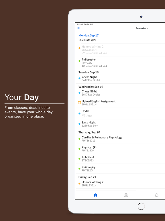 Bonnies-Connect iPad screenshot 2 - Education app