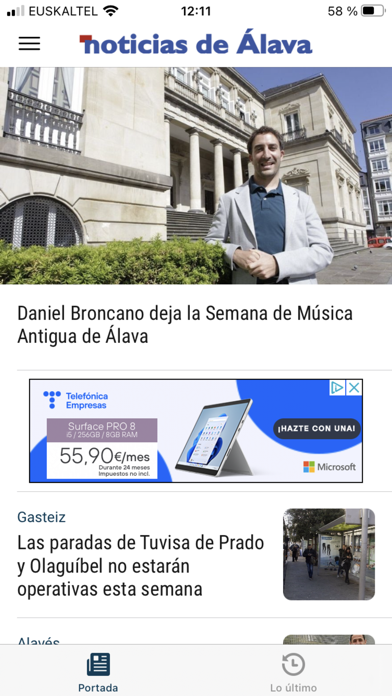 Diario de Noticias de Alava Screenshot