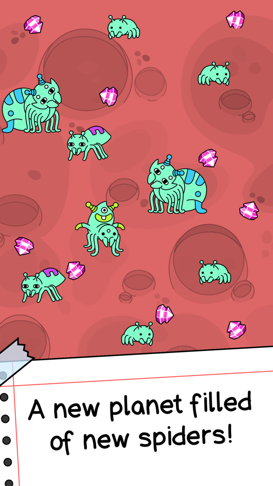#5. Spider Evolution: Idle Game (iOS) 由: TPG TECNOLOGIA DA INFORMACAO LTDA