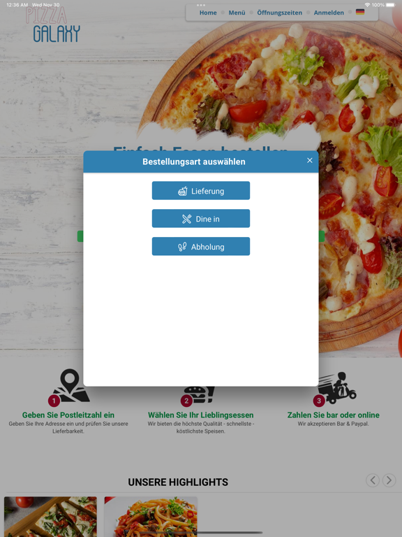 Screenshot #5 pour Pizza Galaxy Steinbach