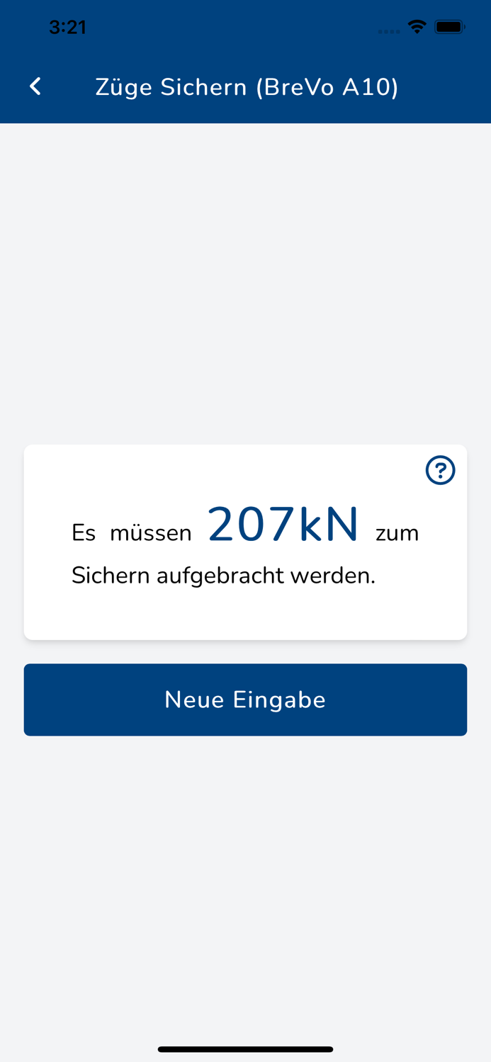 Züge Sichern BreVo A10