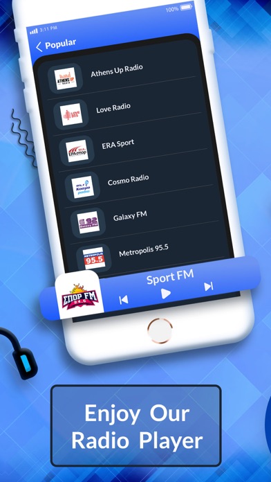 Live Greece Radio Stations Screenshot