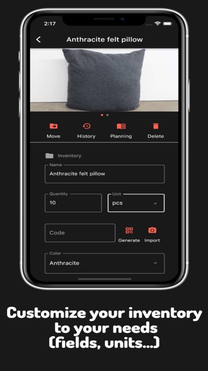Qeerio: Inventory screenshot-4