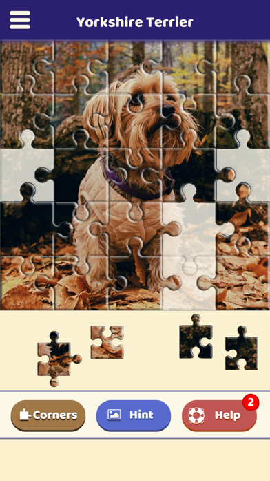 Yorkshire Terrier Puzzle Screenshot