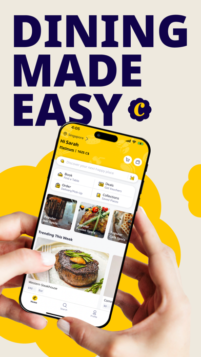 Chope - Dining Made Easy Screenshot