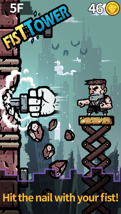 Fist Tower - Arcade Action Screenshot