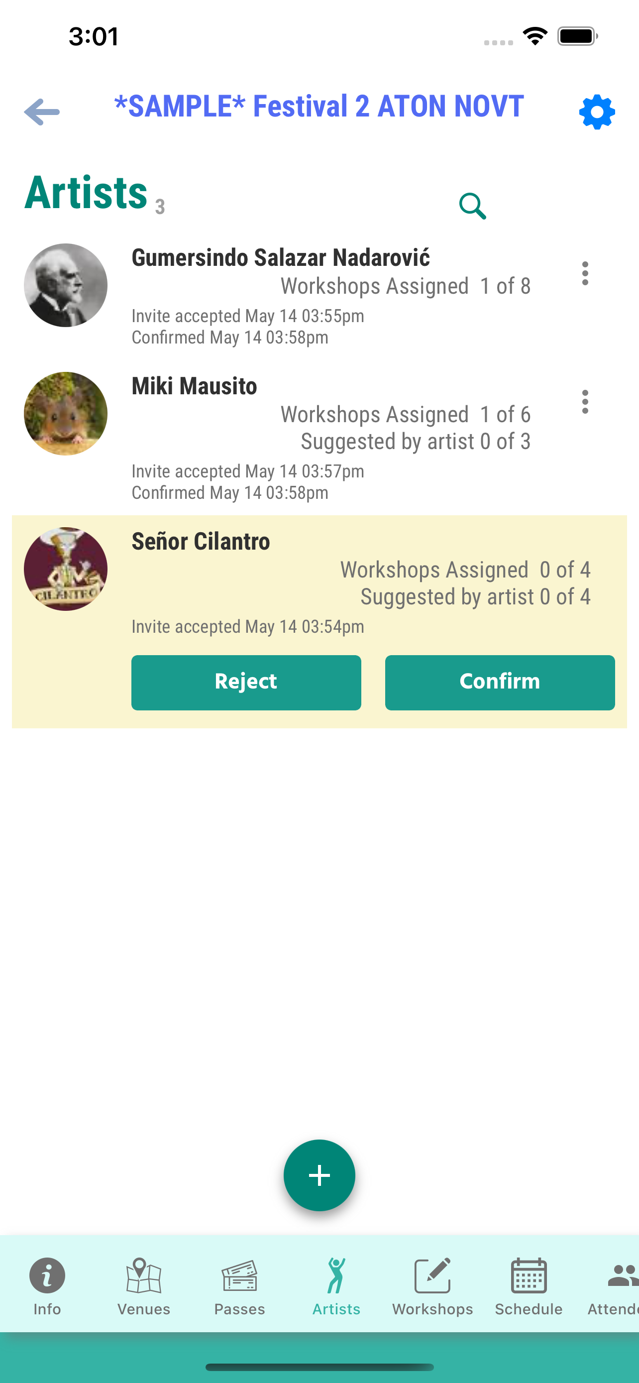 YUNO Admin App