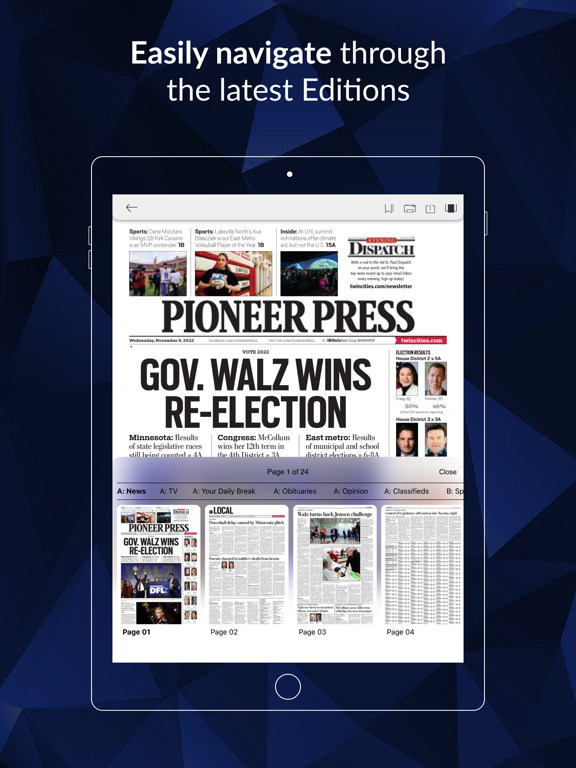 Screenshot #5 pour Pioneer Press e-Edition