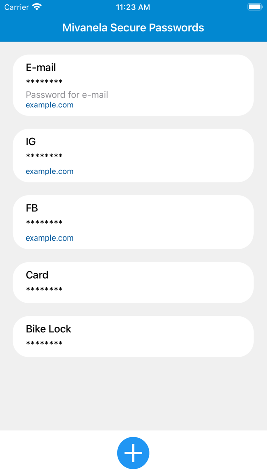 #2. Mivanela Secure Passwords (iOS) 由: Mihael P