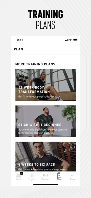 ‎adidas Training by Runtastic Screenshot
