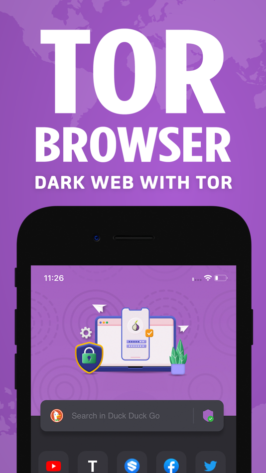 #2. TOR Browser: OrNET Onion + VPN (iOS) Podle: Stronger Apps