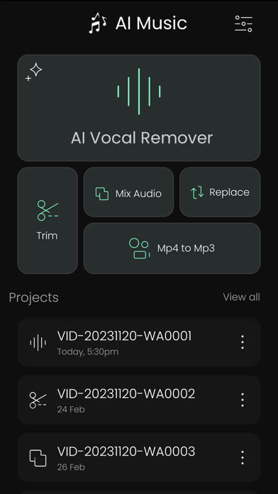 AIMusic - Vocal Remover Screenshot