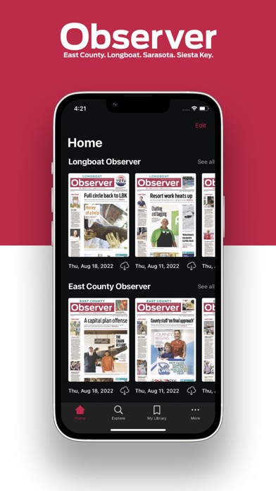 Your Observer e-paper Screenshot