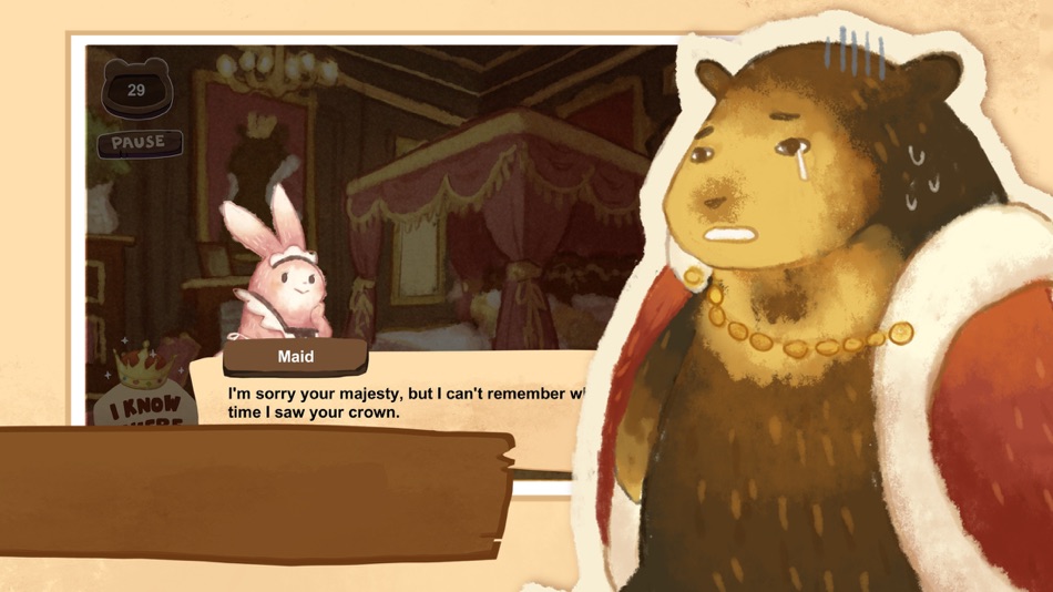 #6. Where Is My Crown? (iOS) بواسطة: Niji Games