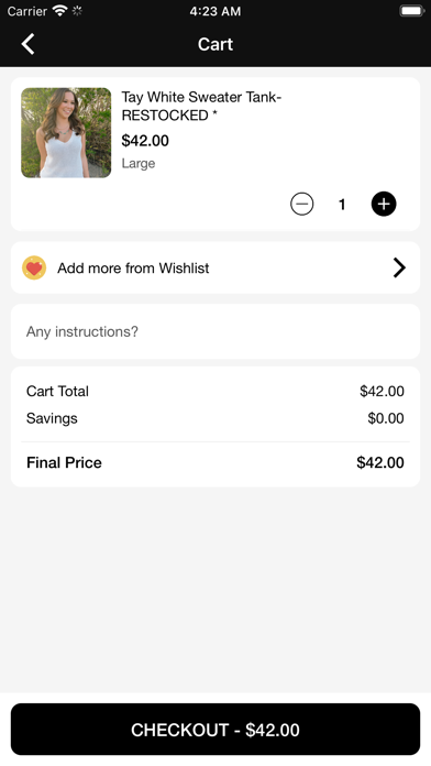 Jaclyn Sue Boutique Screenshot
