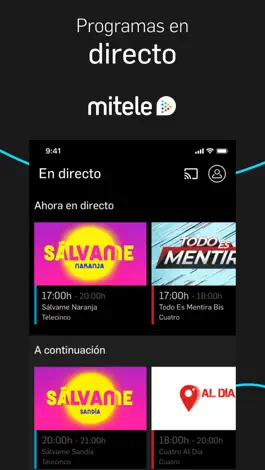 Game screenshot Mitele - TV a la carta apk