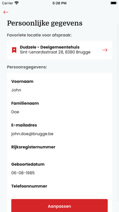 Stadsapp Brugge