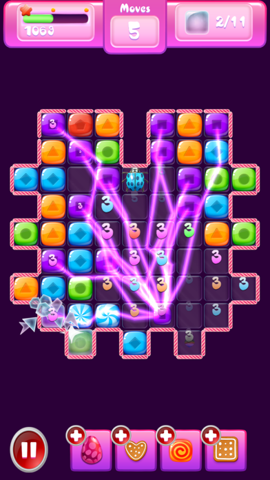 Mega Candy: A Match-3 game Screenshot