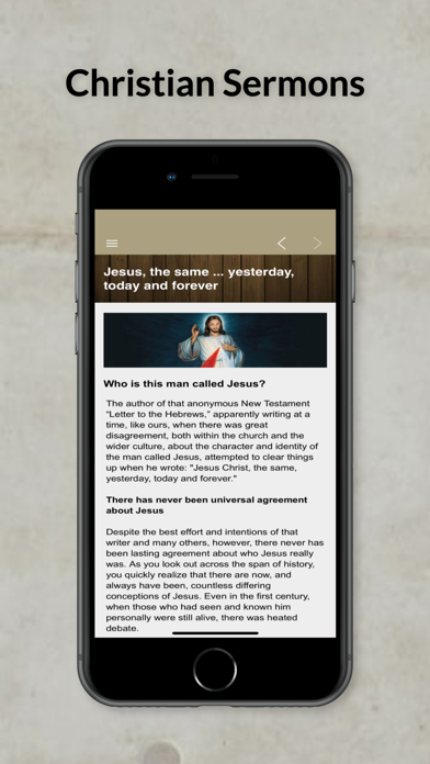 Christian Sermons to Preach Screenshot
