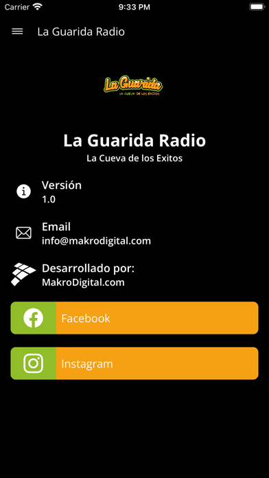 La Guarida Radio Screenshot