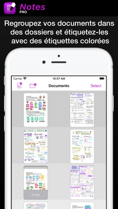 Screenshot #2 pour Notes Pro - Prise de notes
