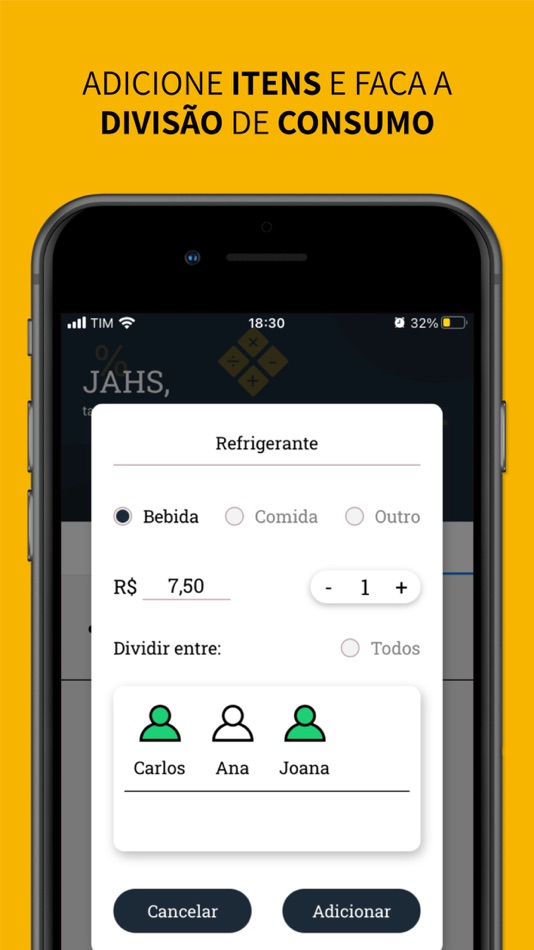 #4. Divide aí! (iOS) 由: Caick Andrade Dias