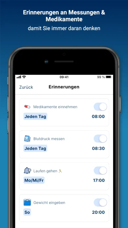 Hypertonie.App für Blutdruck screenshot 6 of 8