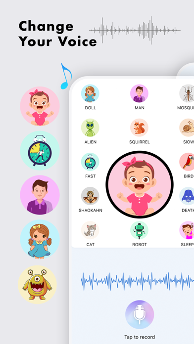 Girls Voice Changer ! Screenshot