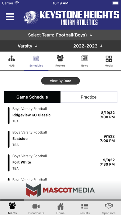 Keystone Heights Athletics Screenshot