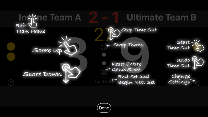 Volleyball Score Panel