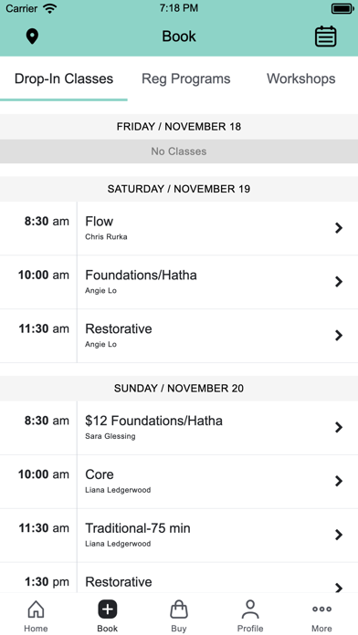 Breathe Hot Yoga & Wellness Screenshot