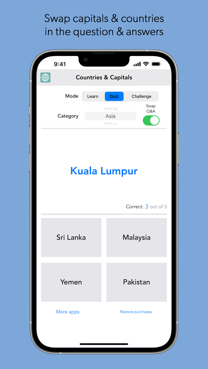 Capitals of Countries - World
