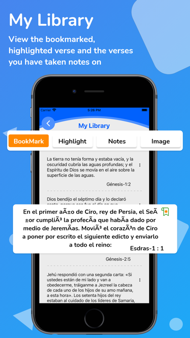 KJV Biblia Audio en español Screenshot