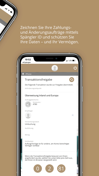 Spängler ID Screenshot