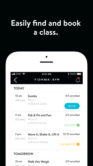 Forma Gym Fit Screenshot
