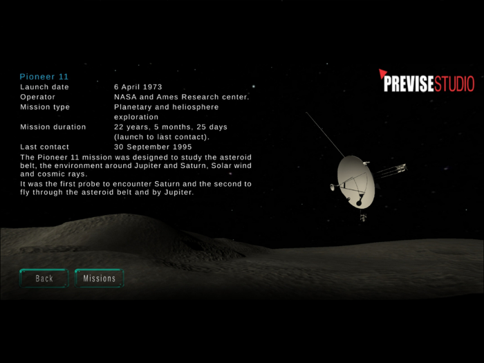 3D Planets and Missions