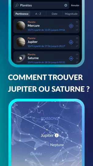 Capture d'écran de Sky Tonight - Carte Du Ciel AR sur iPhone 2