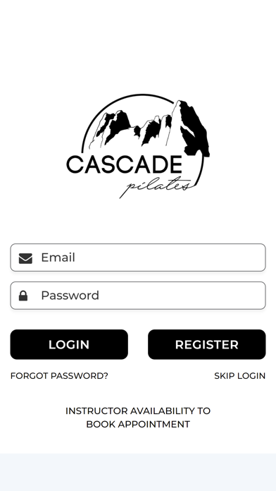 Cascade Pilates Screenshot