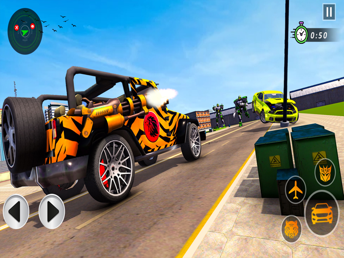 Thunder Lion Robot Game