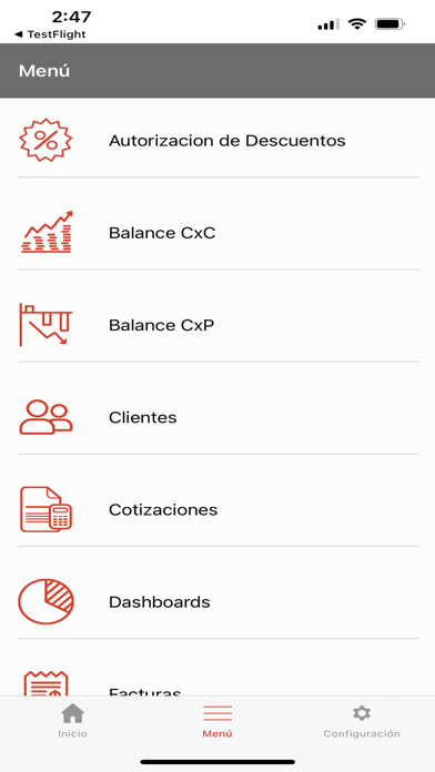 Gestión Negocio Screenshot