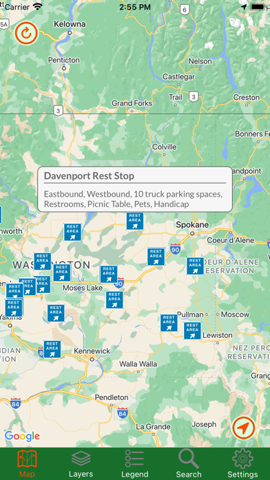 Washington Traveler Screenshot
