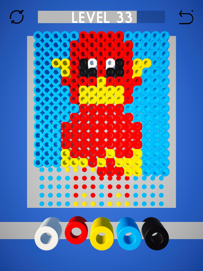 Hama Beads Art Coloring Design