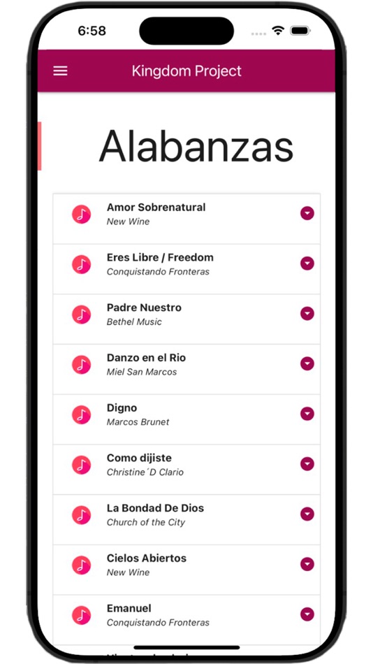 #1. Kingdom Project (iOS) 由: Rivas Mexican Grill