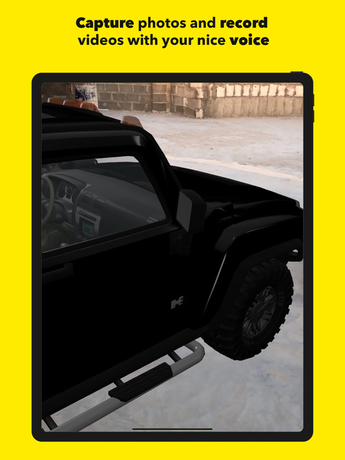 AR Cars place cars like real